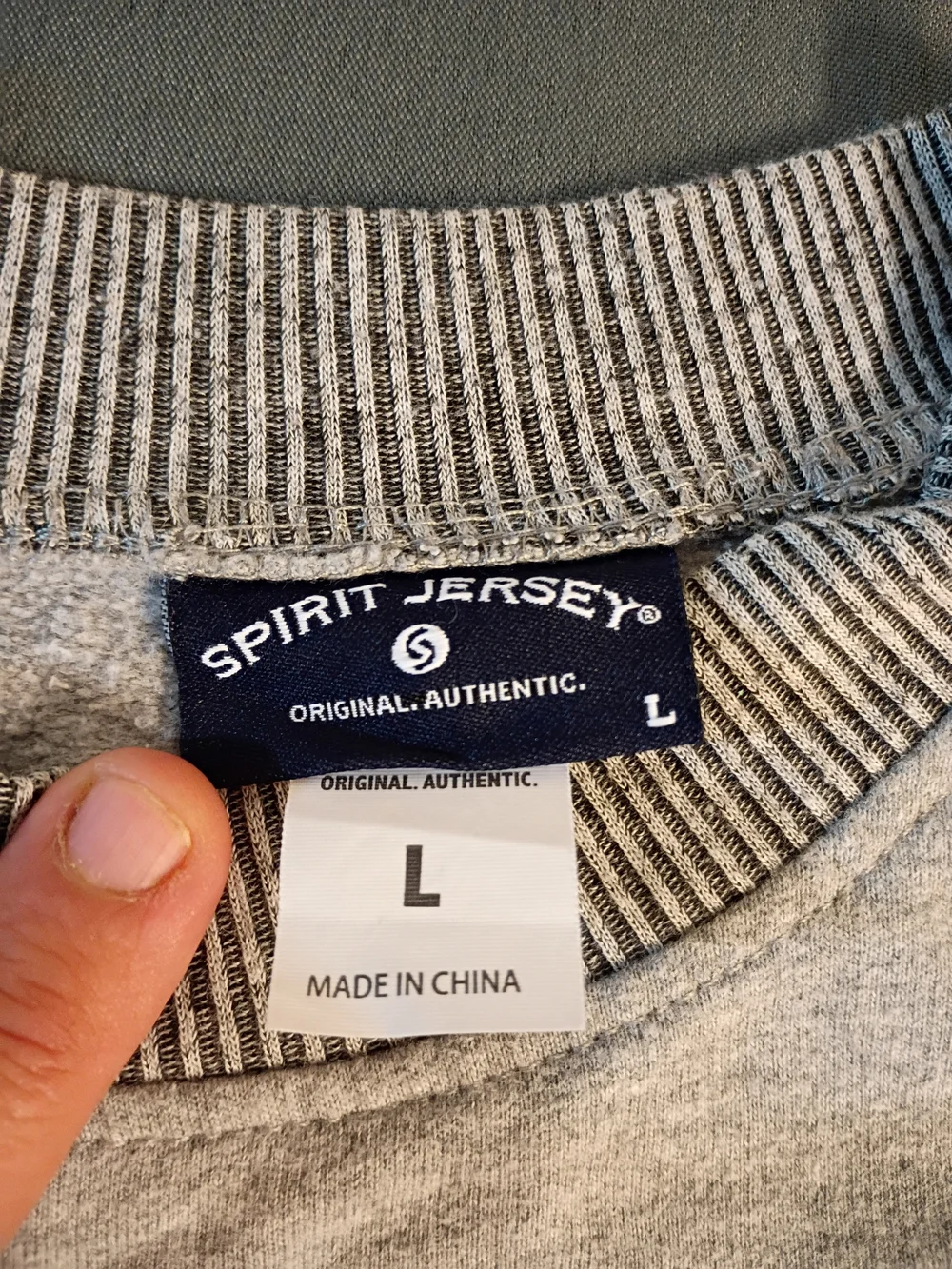 Great Wolf Lodge Kids Grey And White Sweater With Wolf Ears Included